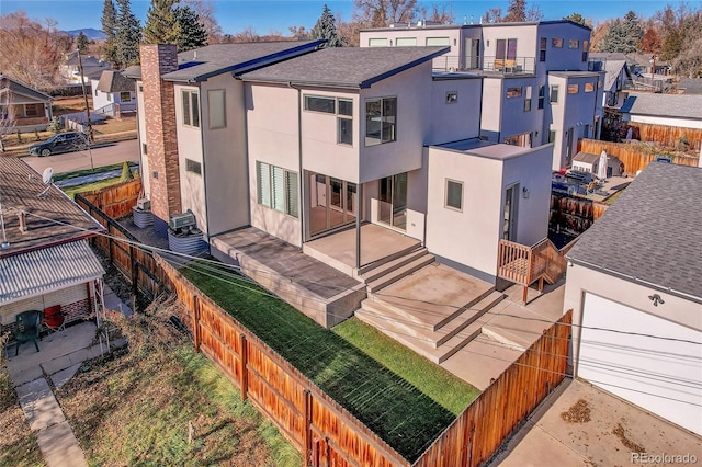 view of rear view of house