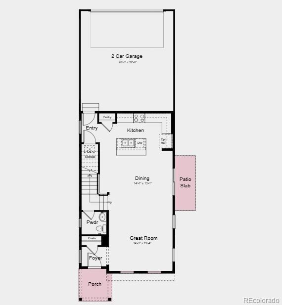 2118 Wagon Wheel Aly, Brighton, CO 80601 - view of floor plan / room layout