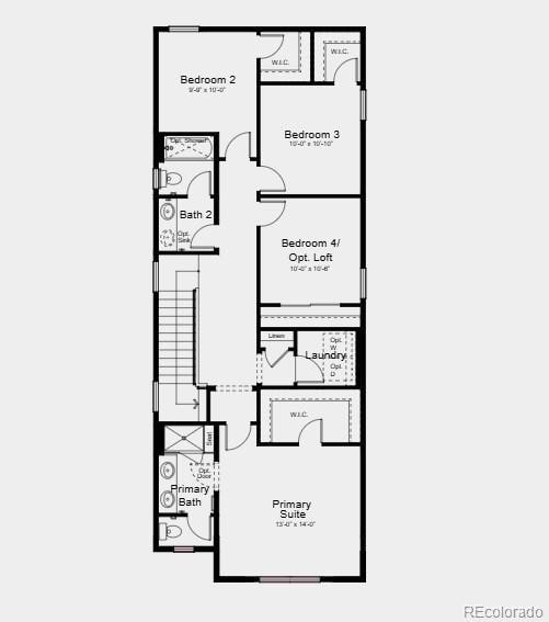 2118 Wagon Wheel Aly, Brighton, CO 80601 - view of floor plan / room layout