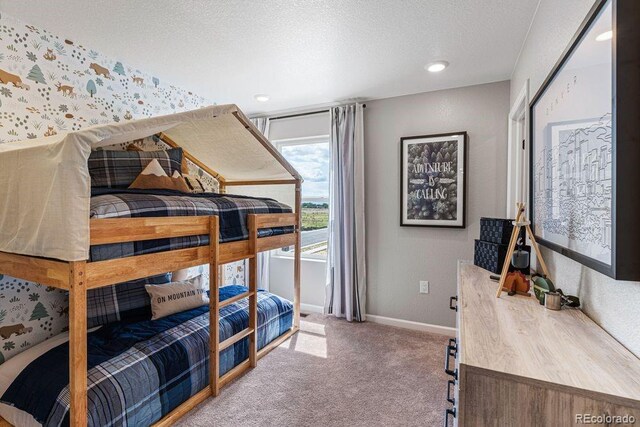 2118 Wagon Wheel Aly, Brighton, CO 80601 - bedroom with carpet floors and a textured ceiling