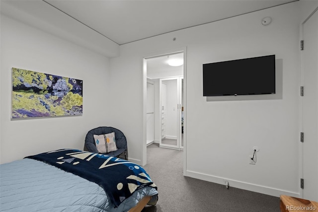 1750 Wewatta St Unit 605, Denver, CO 80202 - carpeted bedroom with baseboards