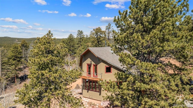 174 Needle Creek Rd, Divide, CO 80814 - view of subject property with a forest