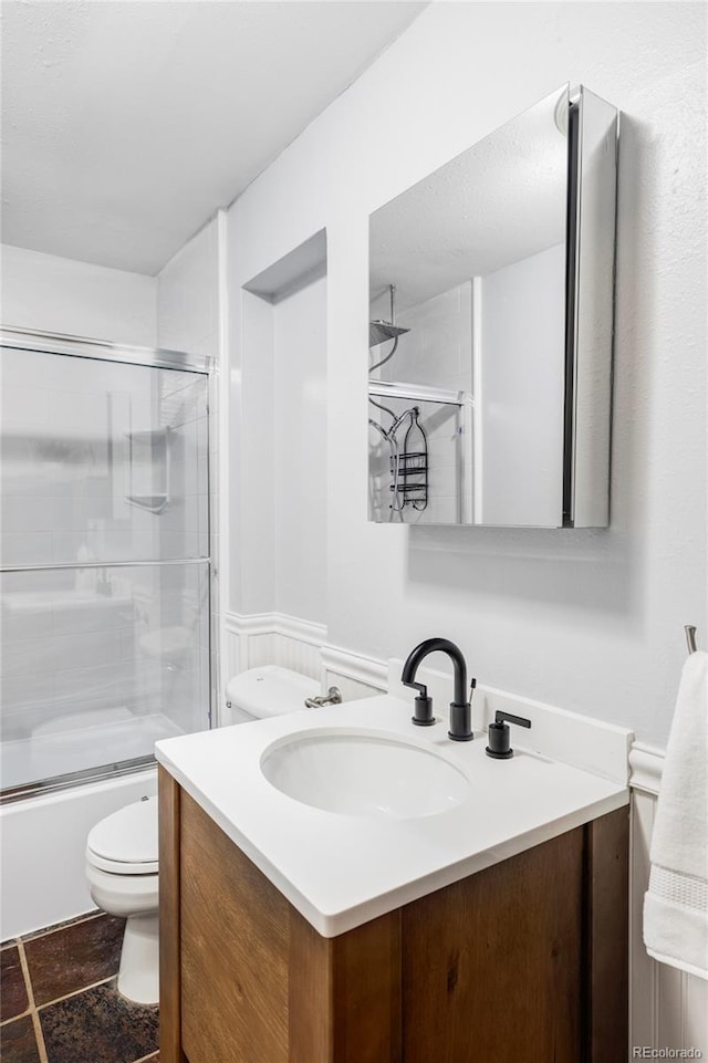 377 Pearl St Unit 5, Boulder, CO 80302 - full bath with vanity and combined bath / shower with glass door