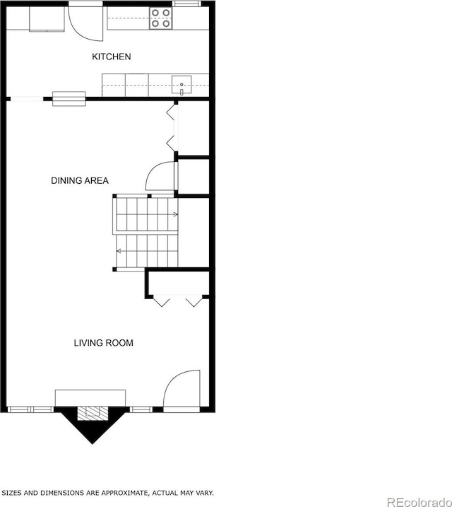 377 Pearl St Unit 5, Boulder, CO 80302 - view of property floor plan
