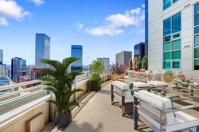 2001 Lincoln St Unit 2524, Denver, CO 80202 - balcony with a skyline view