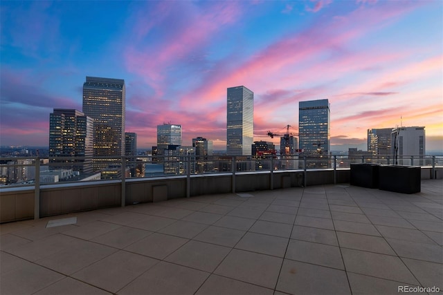 2001 Lincoln St Unit 2524, Denver, CO 80202 - view of patio with a view of skyline
