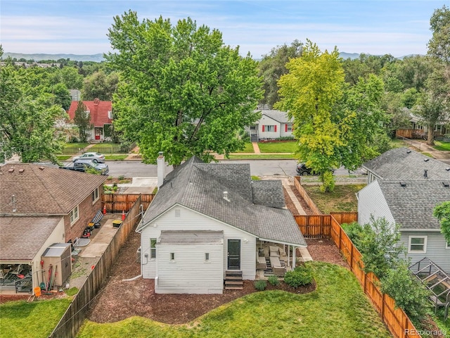 2212 Ingalls St, Edgewater, CO 80214 - aerial perspective of suburban area