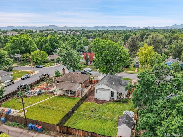 2212 Ingalls St, Edgewater, CO 80214 - bird's eye view of a mountain backdrop