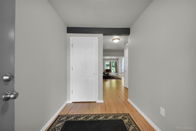 5283 Union Ct Unit 8, Arvada, CO 80002 - corridor with light wood-type flooring and baseboards