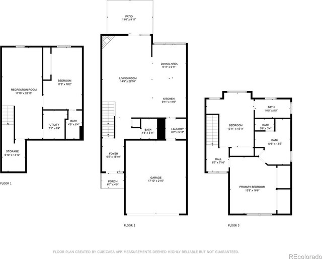 5283 Union Ct Unit 8, Arvada, CO 80002 - home floor plan