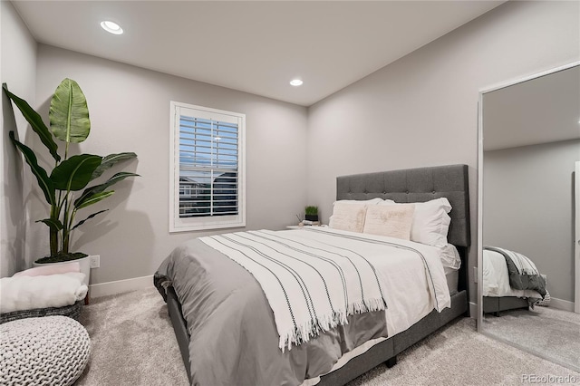 15595 E 47th Dr, Denver, CO 80239 - carpeted bedroom with baseboards and recessed lighting