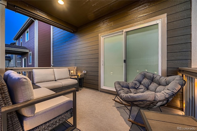 15595 E 47th Dr, Denver, CO 80239 - balcony with an outdoor hangout area