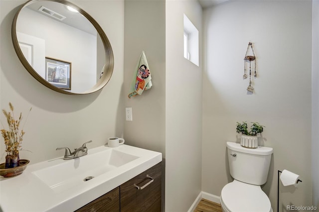 10617 County Rd 1, Florissant, CO 80816 - half bathroom with vanity and toilet