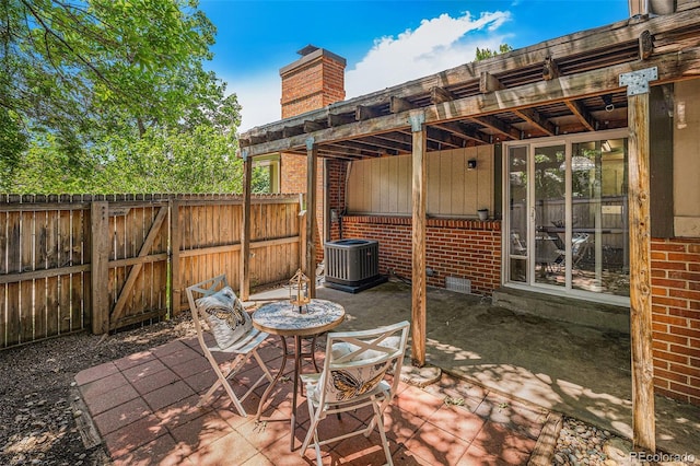 64 Nome Way Unit A, Aurora, CO 80012 - fenced backyard with a patio and a gate
