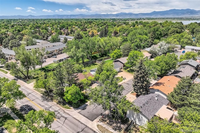 9146 W 89th Ct, Broomfield, CO 80021 - aerial view of a mountain backdrop and a forest