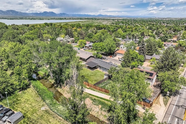 9146 W 89th Ct, Broomfield, CO 80021 - drone / aerial view of a water and mountain view