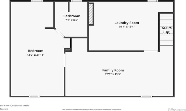9146 W 89th Ct, Broomfield, CO 80021 - floor plan / room layout