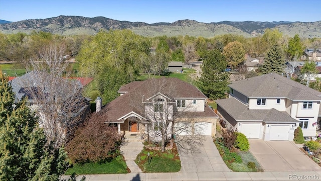 4059 Nevis St, Boulder, CO 80301 - view of subject property featuring a mountainous background