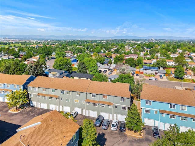 8199 Welby Rd Unit 4106, Denver, CO 80229 - aerial perspective of suburban area featuring a mountain backdrop