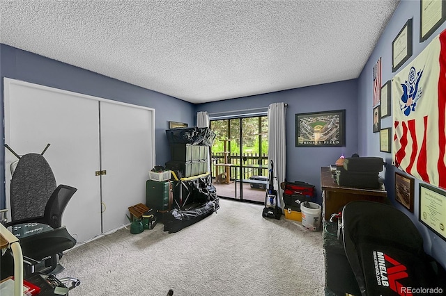 14300 E Marina Dr Unit 109, Aurora, CO 80014 - carpeted office with a textured ceiling