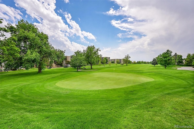 14300 E Marina Dr Unit 109, Aurora, CO 80014 - view of property's community featuring view of golf course and a lawn