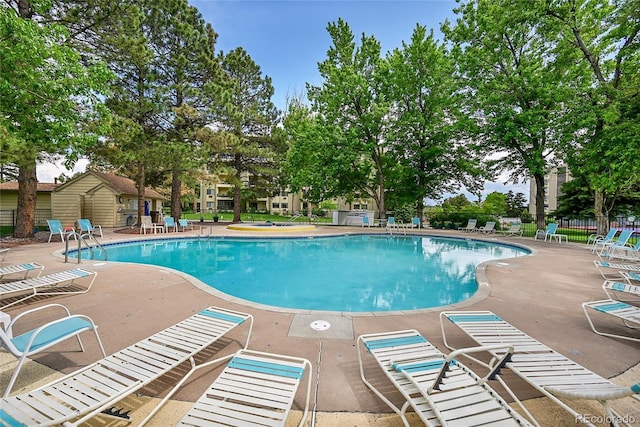14300 E Marina Dr Unit 109, Aurora, CO 80014 - community pool featuring a patio