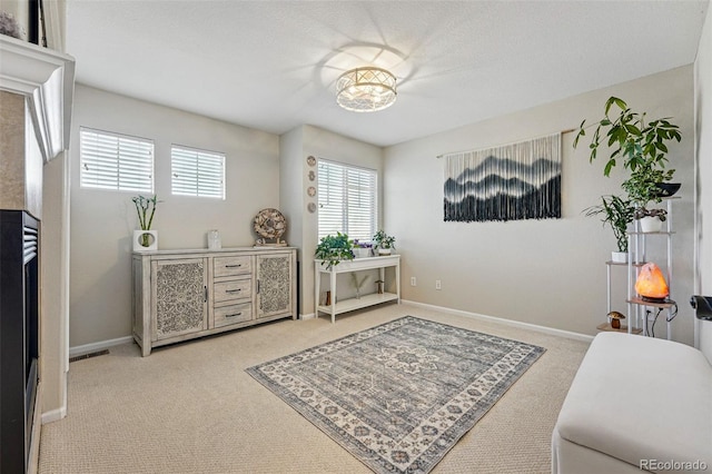 12996 Banyon Cir, Parker, CO 80134 - living area featuring carpet floors and baseboards