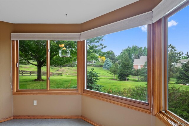 9 Red Fox Ln, Littleton, CO 80127 - view of unfurnished sunroom