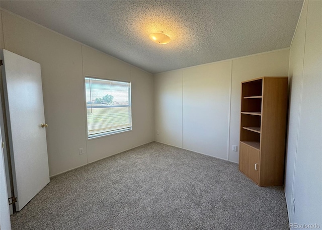 15125 Ewing Ct, Peyton, CO 80831 - unfurnished bedroom with carpet floors, a textured ceiling, and lofted ceiling