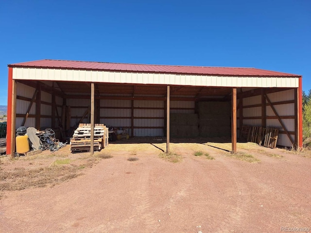 895 B St, Penrose, CO 81240 - garage with a detached carport and driveway