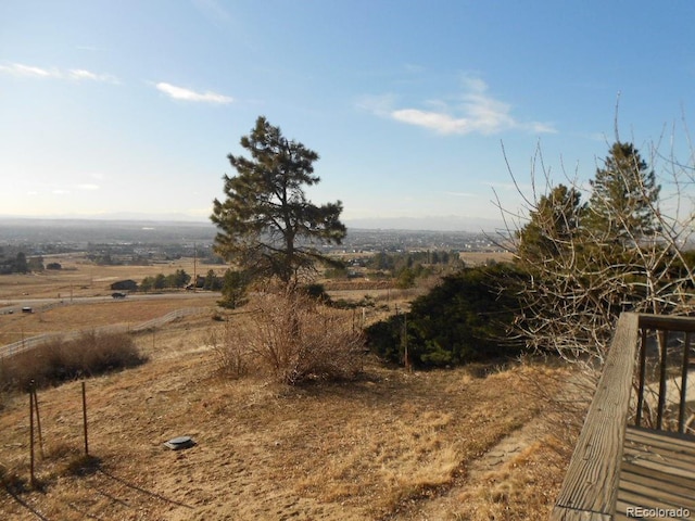 view of local wilderness with a rural view