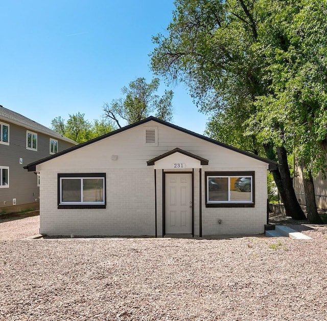 229-231 Crestone Ave, Colorado Springs, CO 80905 - view of front of property featuring brick siding