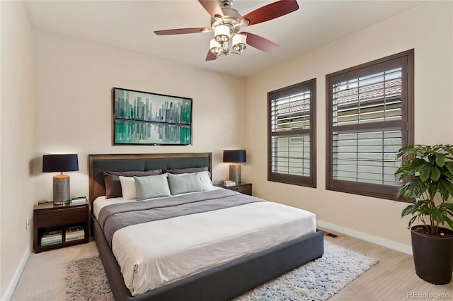 10044 Martin Luther King Blvd, Denver, CO 80238 - bedroom featuring baseboards and ceiling fan