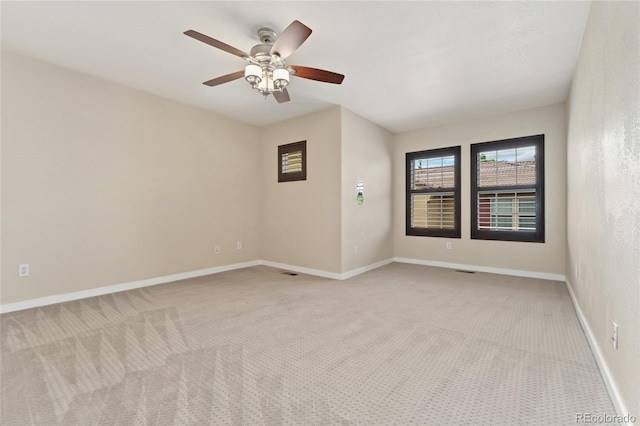 10044 Martin Luther King Blvd, Denver, CO 80238 - carpeted spare room with a ceiling fan and baseboards
