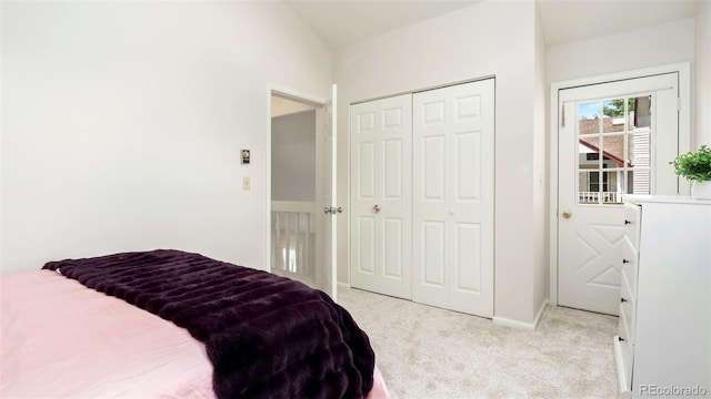2918 Silverplume Dr Unit C1, Fort Collins, CO 80526 - bedroom featuring light carpet and a closet