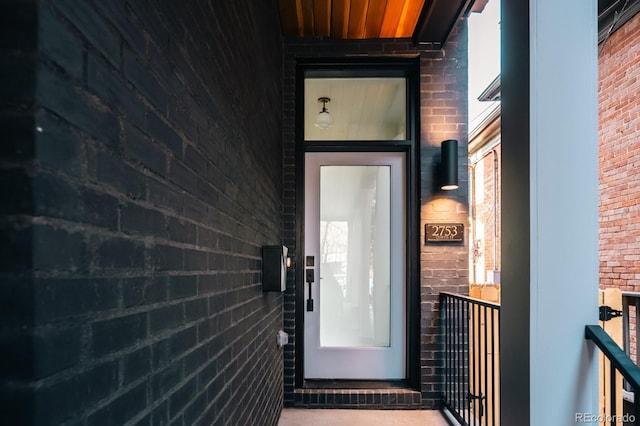 2753 Curtis St, Denver, CO 80205 - property entrance with brick siding