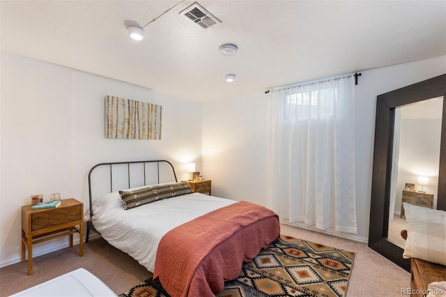 bedroom featuring carpet floors