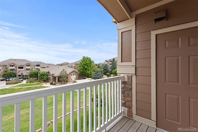 7440 S Blackhawk St Unit 207, Englewood, CO 80112 - balcony with a residential view