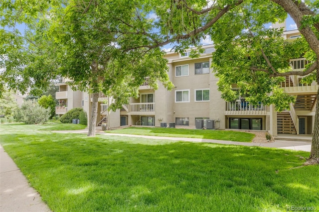 20 S Boulder Cir Unit 2109, Boulder, CO 80303 - view of property featuring stairway and cooling unit