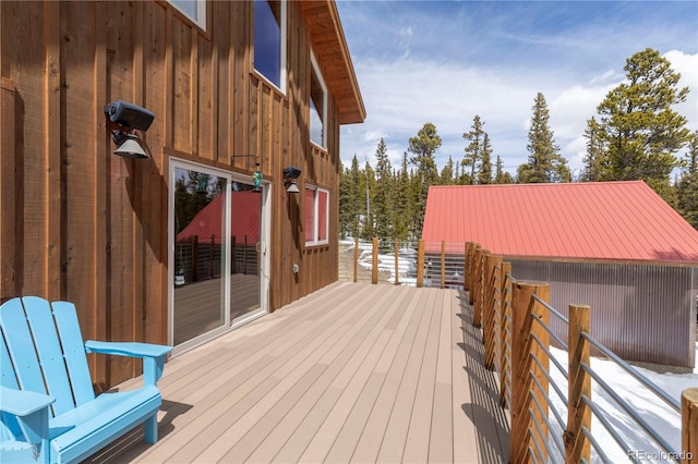 344 Puma Pl, Fairplay, CO 80440 - view of wooden deck