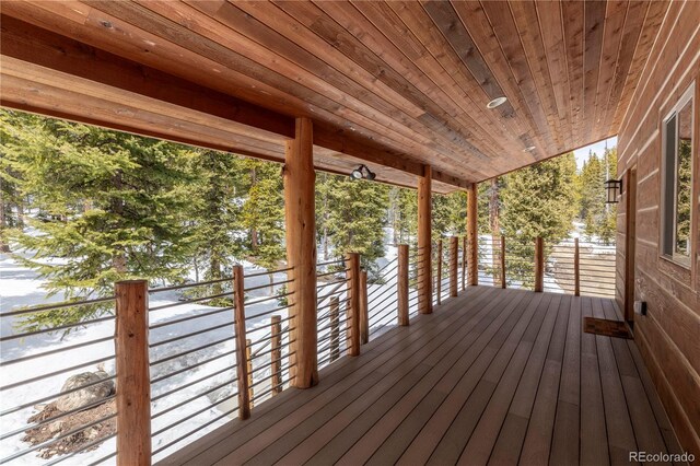 344 Puma Pl, Fairplay, CO 80440 - view of deck