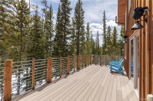 344 Puma Pl, Fairplay, CO 80440 - view of wooden deck
