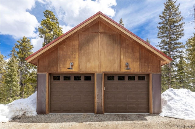 344 Puma Pl, Fairplay, CO 80440 - view of detached garage