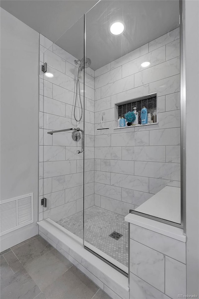 2229 Blake St Unit 505, Denver, CO 80205 - full bath with a tile shower