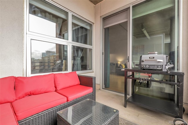 2229 Blake St Unit 505, Denver, CO 80205 - view of patio / terrace featuring outdoor lounge area