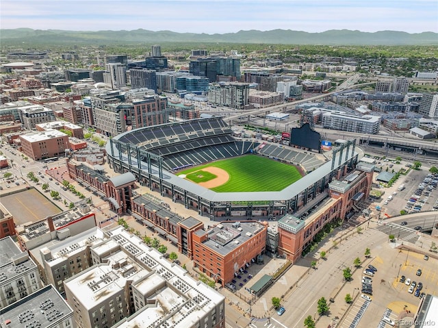 2229 Blake St Unit 505, Denver, CO 80205 - view of urban area featuring a mountain backdrop