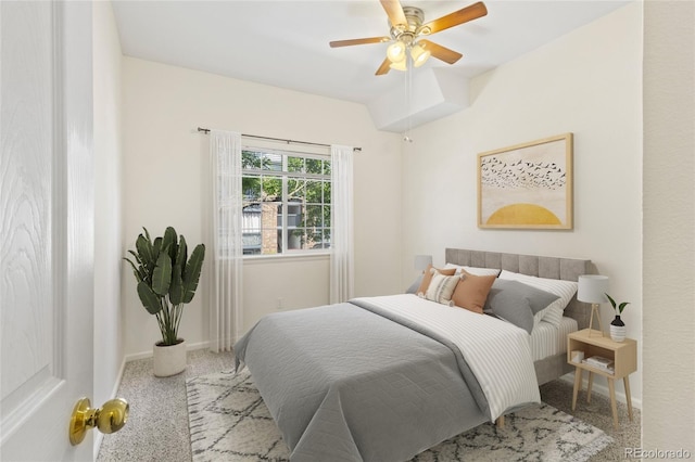 10784 W 63rd Pl Unit 205, Arvada, CO 80004 - carpeted bedroom featuring baseboards and ceiling fan