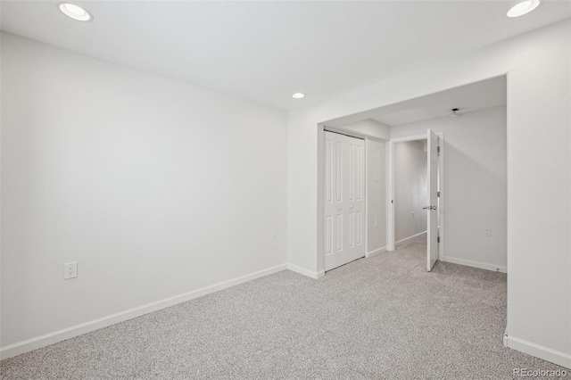 13135 Devils Thumb Pl, Peyton, CO 80831 - below grade area with carpet flooring, baseboards, and recessed lighting