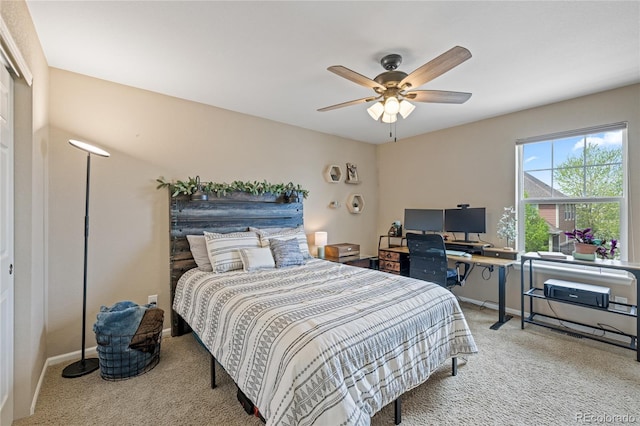 9530 Gray St, Westminster, CO 80031 - carpeted bedroom featuring ceiling fan and a desk