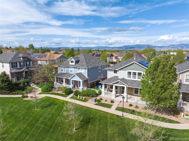 9530 Gray St, Westminster, CO 80031 - aerial view of residential area featuring a mountain backdrop